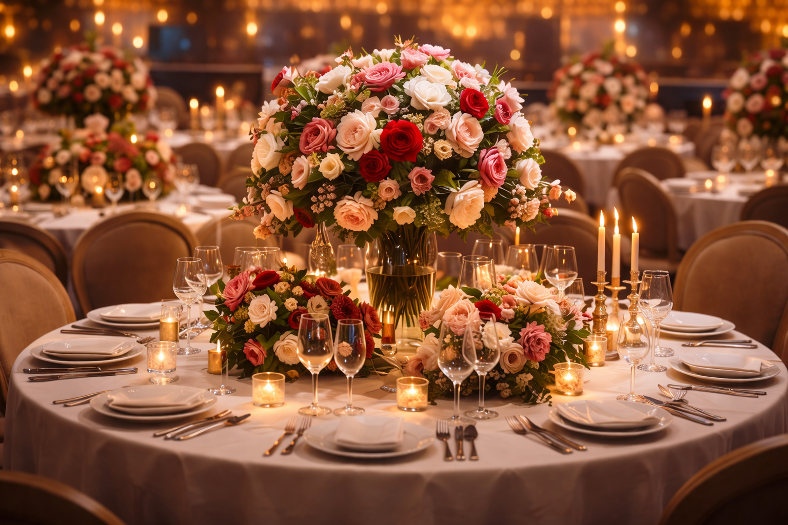 Sfeerbeeld van de feestzaal